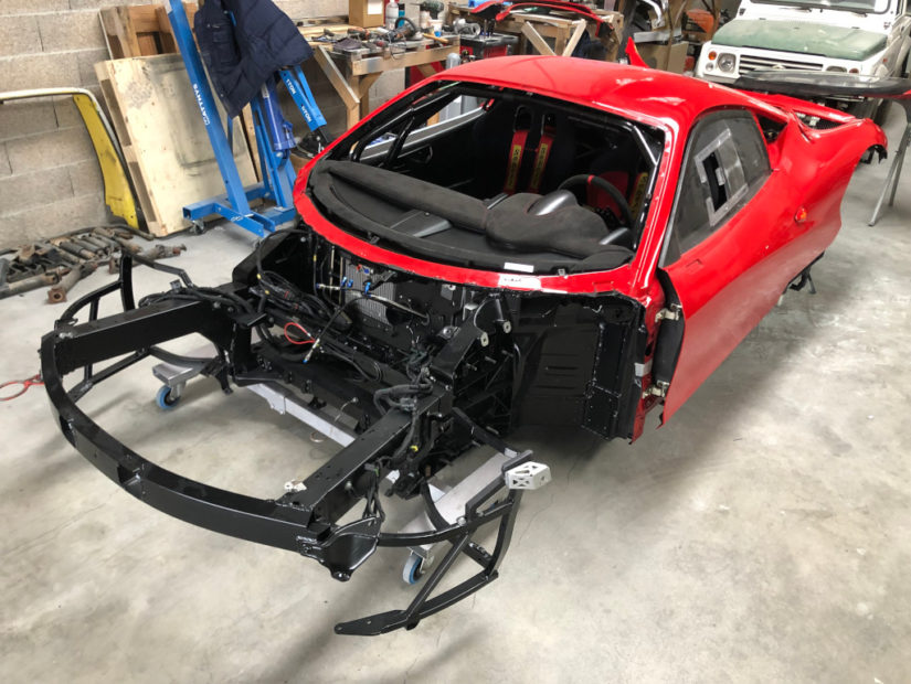 Caisse de Ferrari 458 GT3